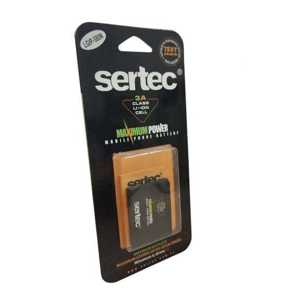 SERTEC - LG-GC900 / LGIP-580N Uyumlu Batarya