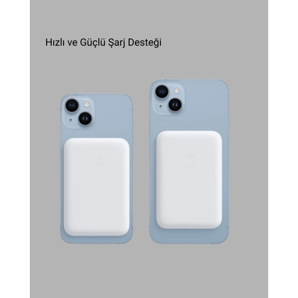 MagSafe Battery Pack – Kablosuz Hızlı Şarj, Kompakt ve Taşınabilir Güç Bankası