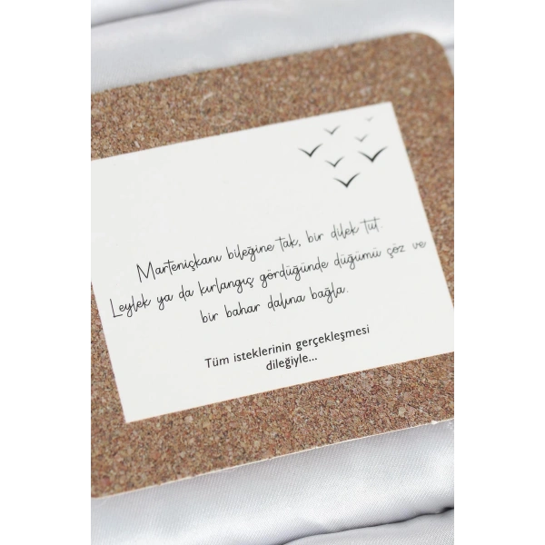 Marteniçka Bileklik 2li Nazar ve Kalp Model