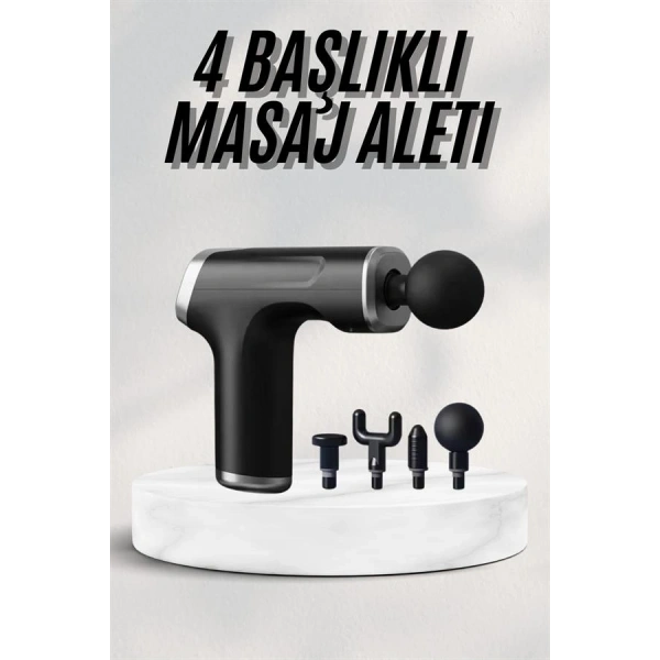 Masaj Tabancası 24v Type-c Hızlı Şarj Girişli Masaj Aleti Uzun Ömürlü