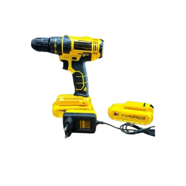 Matkap Seti 24 Parça Çift Bataryalı Darbeli Led Işıklı Vidalama