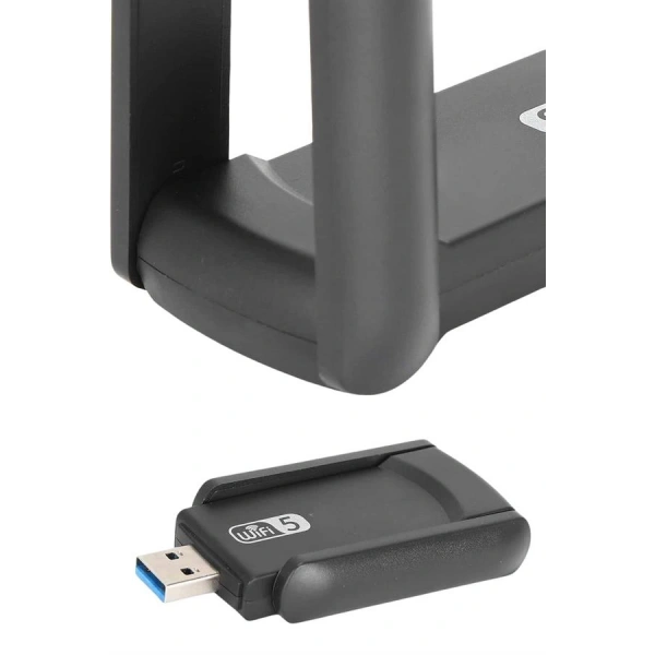 Mbps Wifi Alıcı Kablosuz Wifi Adaptörü Çift Band Çift Antenli