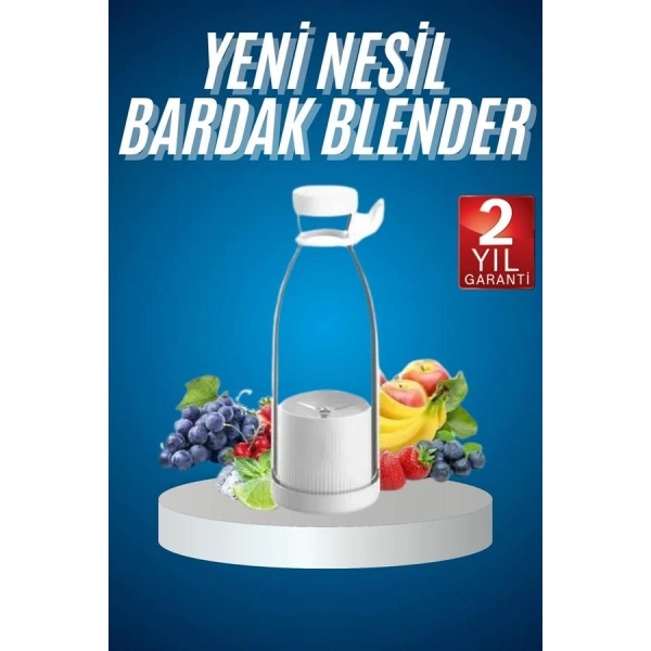 Meyve Sıkacağı Taşınabilir USB Elektrikli Blender Mini