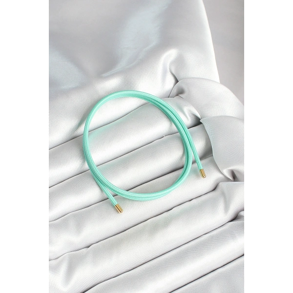 Mıknatıslı Turkuaz Renk Sarmal Kadın Bileklik