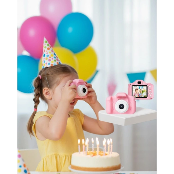 Mini Dijital Kamera HD Video Kayıt ve Fotoğraf Çekim Özellikli USB Şarjlı Taşınabilir Cihaz