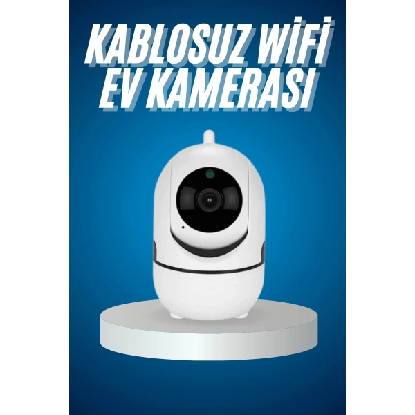 Mini IP Kamera Hareketli Güvenlik Kamerası Kablosuz Wifi Kamera Mikrofonlu