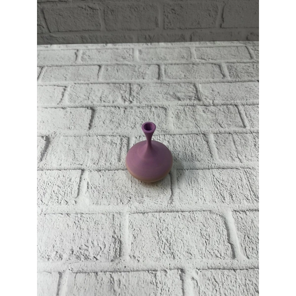 Mini Rainbow Dekoratif Vazo 8 cm Renk Geçişli Modern Tasarım