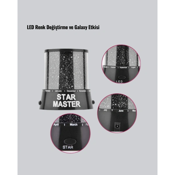 MİNİ STAR PROJEKTÖR