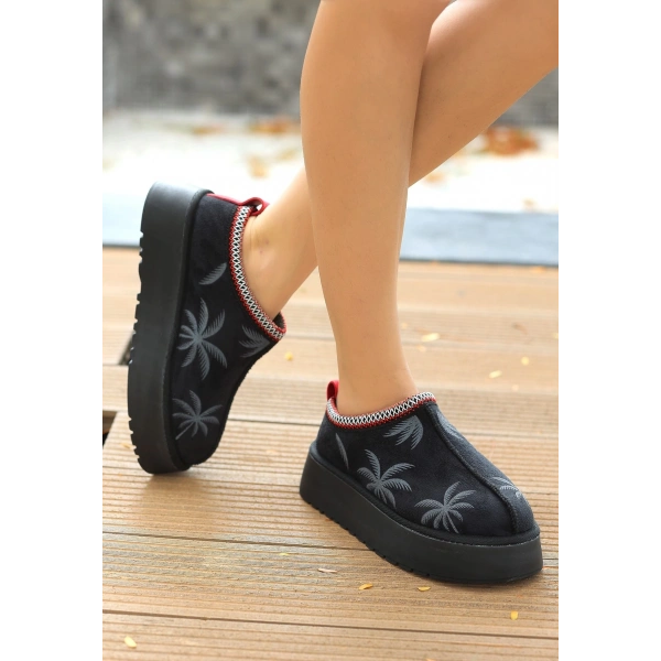 Mucy Siyah Süet Bot