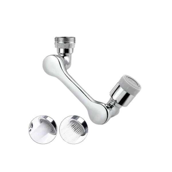 Mutfak Musluk Başlığı 1080 Derece Dönebilir Oynar Başlıklı Musluk Aparatı