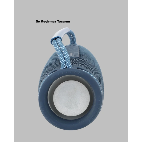 Net Stereo Ses Sunan IPX5 Su Geçirmez Bluetooth Hoparlör