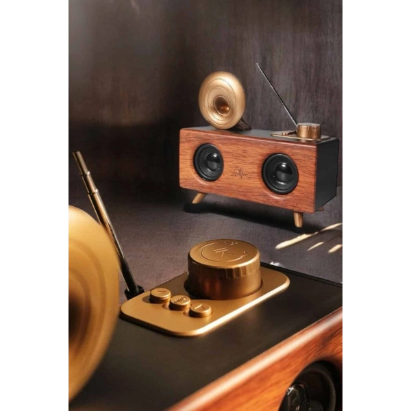 Nostaljik Görünümlü Bluetooth Bağlantılı Speaker