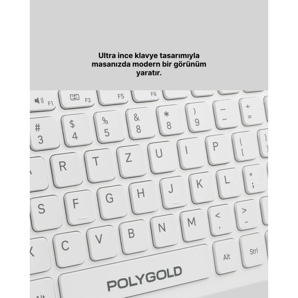 Ofis ve Ev Kullanımı İçin Kablosuz Klavye Fare Seti - Ergonomik ve Pratik