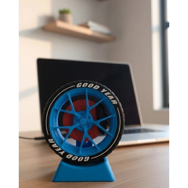 Ofis ve Home Office İçin Jant Temalı Dekoratif Obje