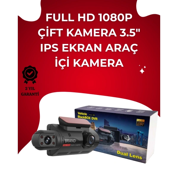 Otomatik Kayıtlı Full HD Araç Kamerası – Döngüsel Kayıt ve Hareket Algılama