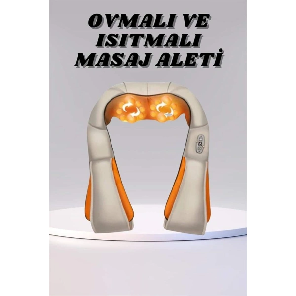 Ovmalı, Boyun Sırt İnsan Eli Hissi Veren Şarjlı Masaj Aleti Masaj Cihazı