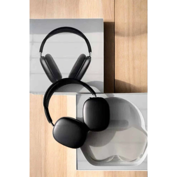 P9 Plus Kulaklık Siyah Bluetooth Bağlantılı Kulak Üstü Kablosuz ANC Özelliği
