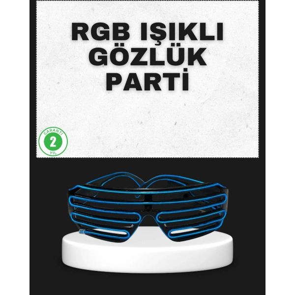 Parti ve Organizasyonlara Özel LED Işıklı Gözlük