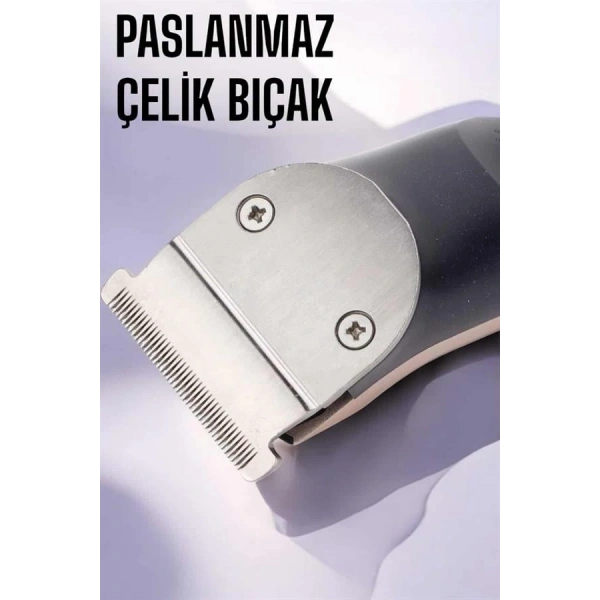 Paslanmaz Çelik Bıçaklı Hassas Çelik Bıçaklı Tıraş Makinesi