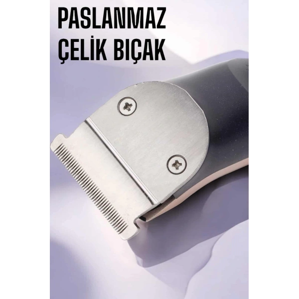 Paslanmaz Çelik Bıçaklı Hassas Çelik Bıçaklı Tıraş Makinesi
