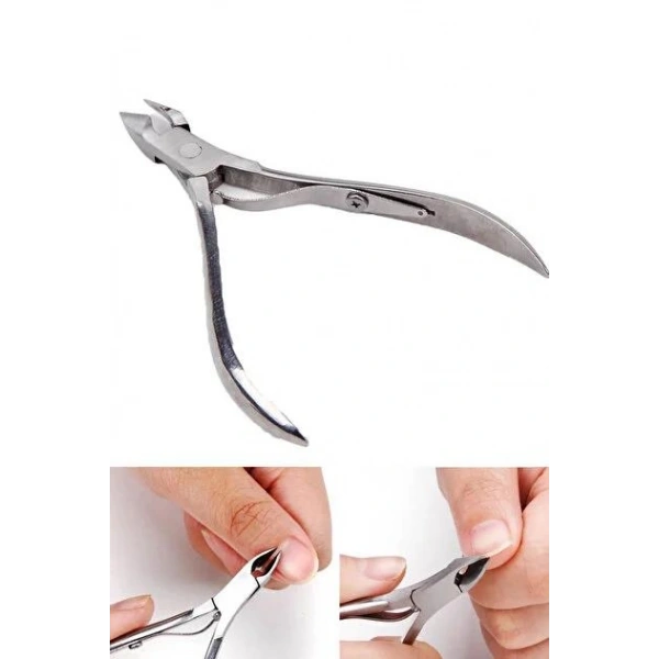 Paslanmaz Çelik Manikür Et Pensi Tırnak Et Pensi