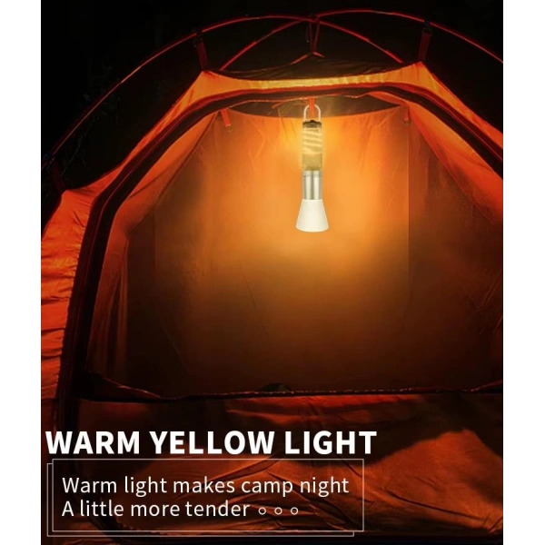 PeakStar Ps-8915 10W Zoomlu Led Powerbank Özellikli Şarjlı Kamp El Feneri