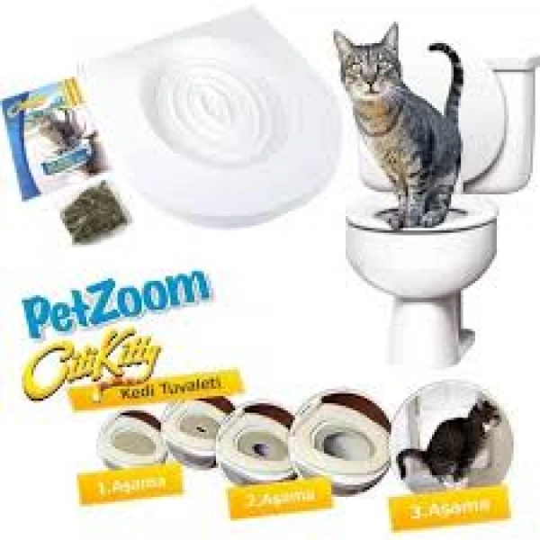 Petzoom Klozet Kedi Tuvaleti ***