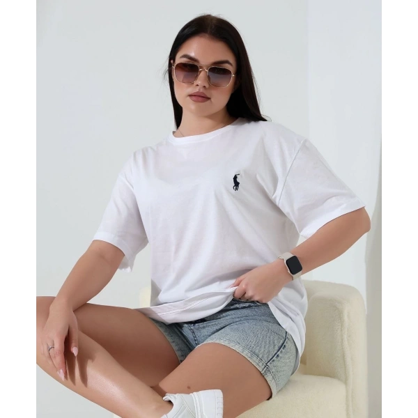 Pl nakış işlemeli tişört