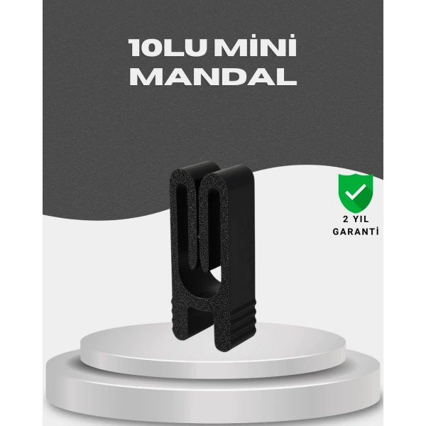 Plastik Poşet Kilidi Mutfak İçin Çok Amaçlı 10 Adet