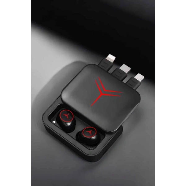 Powerbankli Kulaklık Bluetooth Bağlantılı Çoklu Bağlantı