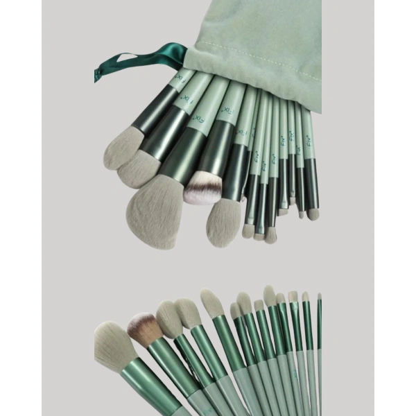 Profesyonel Kullanıma Uygun 13 Parça Makyaj Fırçası Takımı Fiber Kıllı