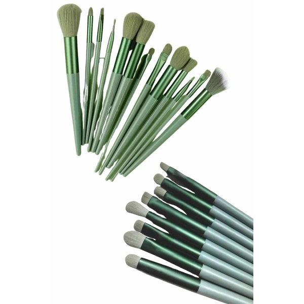 Profesyonel Makyaj Fırça Seti 13 Parça Yumuşak Kıllı Fırça Seti Far Fırçası