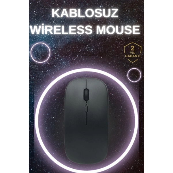 Profesyonel Mouse Wireless  Faresi Bluetooth Bağlantılı