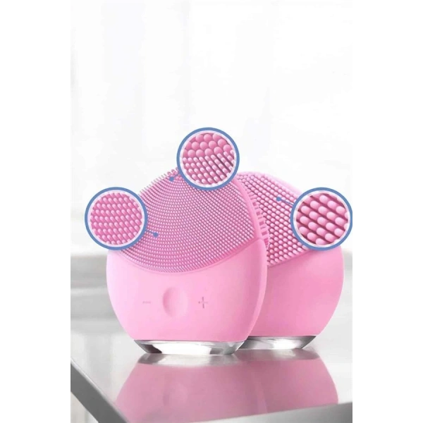 Profesyonel Yüz Temizleme Masaj Aleti Su Geçirmez, Kablosuz Şarj Özellikli Kolay Temizlenebilir