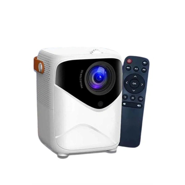 Projeksiyon Ev Sineması Bluetooth 4k HD Kaliteli Görüntü Kumandalı
