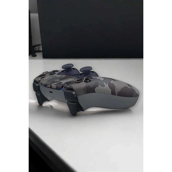 PS4 Oyun Kolu Kamuflaj Desenli Joystick