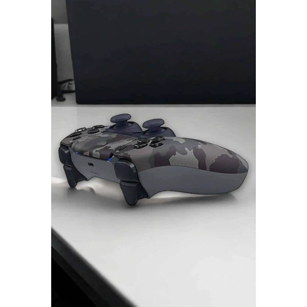 PS4 Oyun Kolu Kamuflaj Desenli Joystick