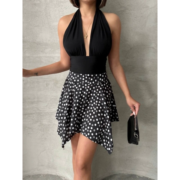 Puantiyeli etek s25900