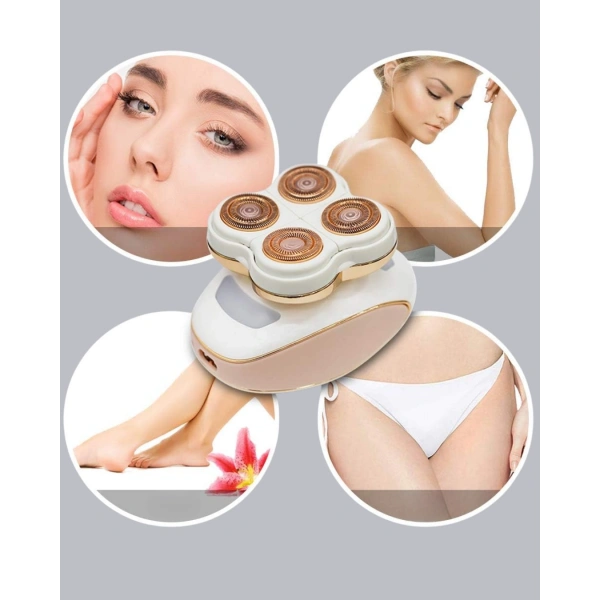 Pürüzsüz Cilt İçin Çok Başlıklı Ağrısız Tıraş Makinesi