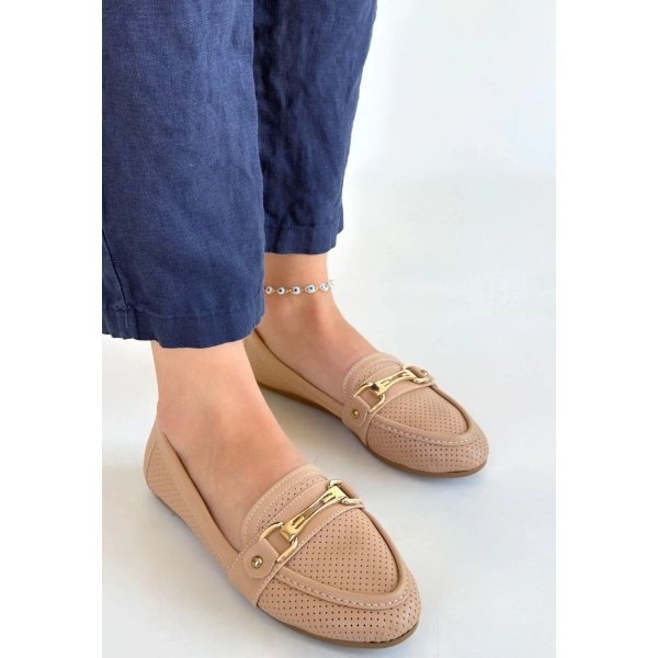 Rain Nude Cilt Babet Ayakkabı