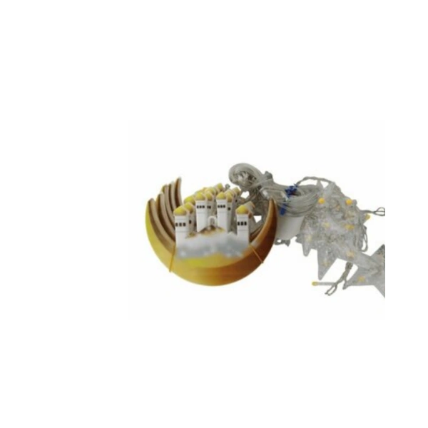 Ramazan Hilal ve Yıldız LED Işık 3 Metre Enerji Tasarruflu A++