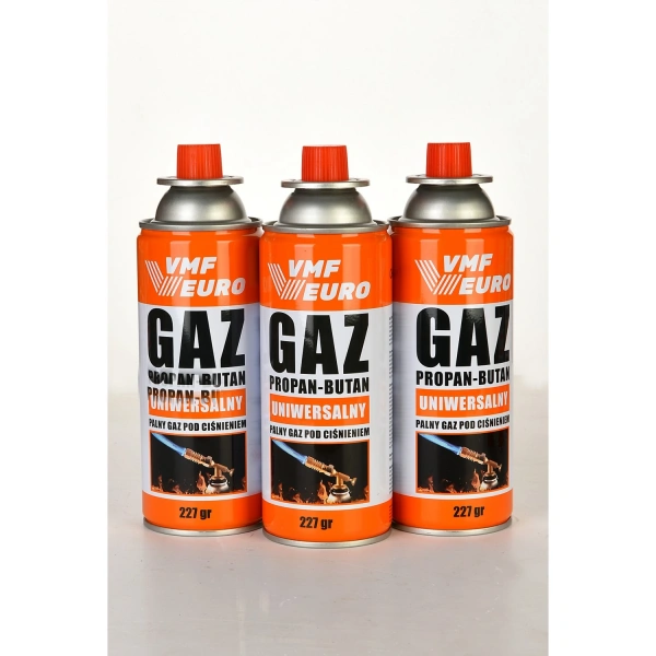 Remtas Vmf Eurogaz Kamp Ocak Gazı Valfli Kartuş 227GR - 3 Adet