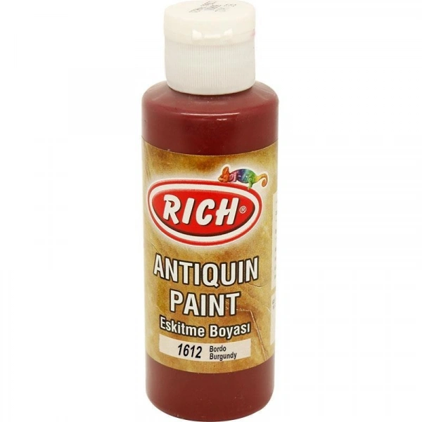 Rich 1602 Bordo 120 ml Eskitme Ahşap Boyası
