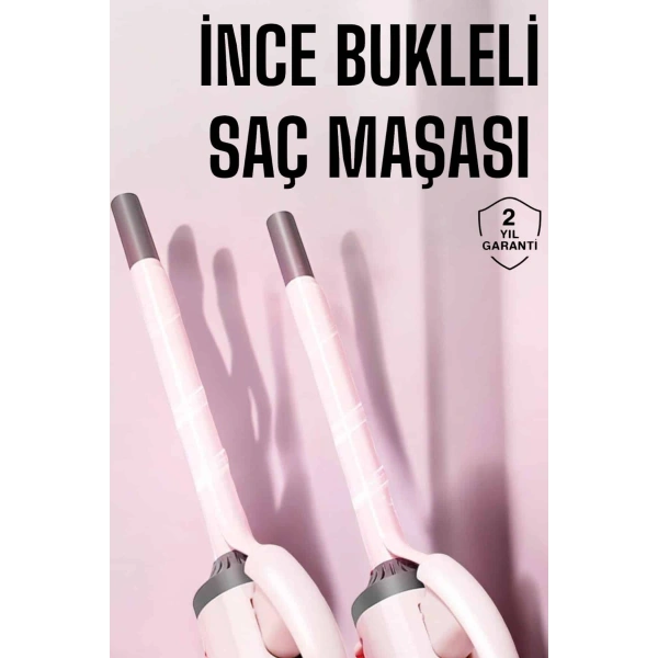 Saç Maşası 10MM İnce Bukle Taşınabilir Saç Kıvırma Çubuğu