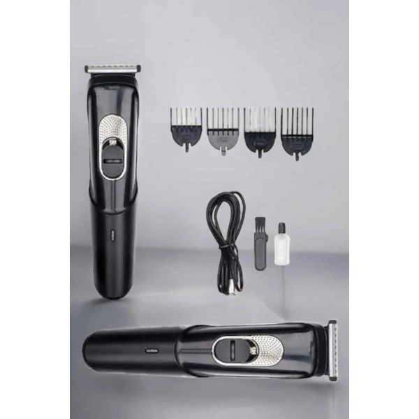 Saç Sakal Vücut Şarjlı Kablosuz Tıraş Makinesi Profesyonel Paslanmaz Çelik