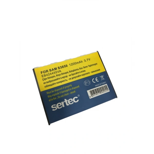 SERTEC - Samsung M350/S3850 Uyumlu Batarya