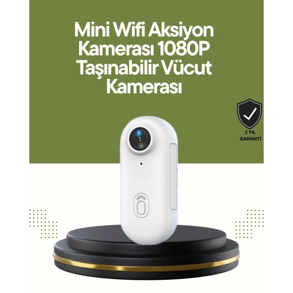 Şarj Edilebilir Uzun Ömürlü Mini Spor Kamera Full HD