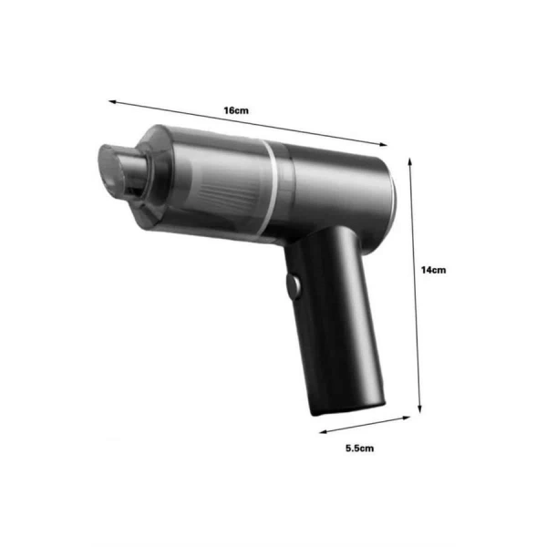 Şarjlı Çok Fonksiyonlu El Süpürgesi Mini Vakumlu Araç Süpürgesi