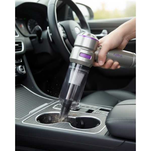 Şarjlı Mini El Süpürgesi Üfleme ve Vakum Özellikli