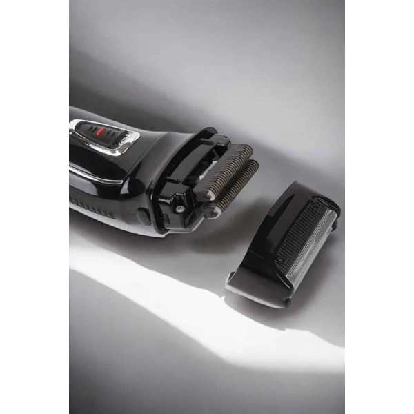 Şarjlı Paslanmaz Çelik Bıçaklı ve Kablosuz Saç Sakal Tıraş Makinesi